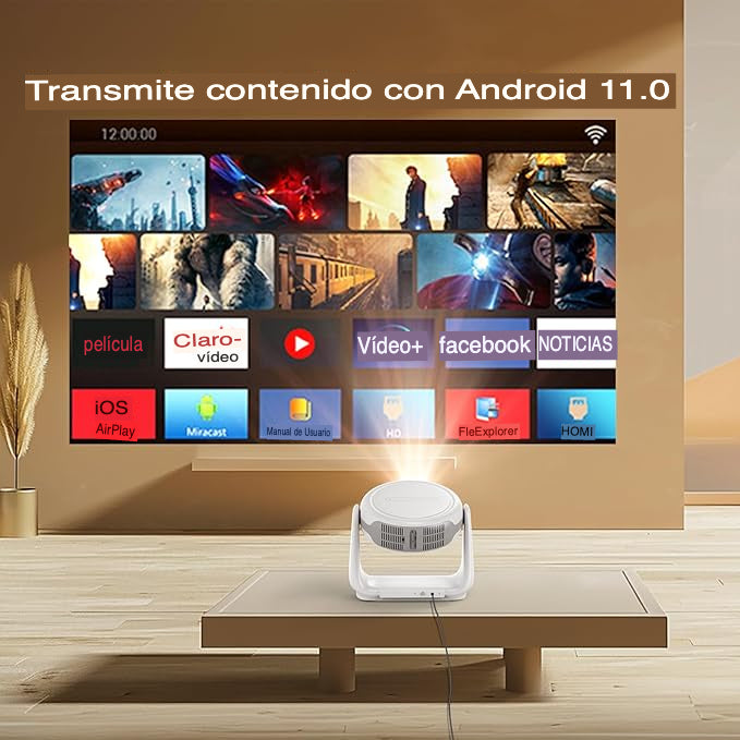 PROYECTOR VEVSHAO A10 + REGALO [COMPRE 1 Y LLEVA OTRO GRATIS] (Ultimas unidades en Stock)